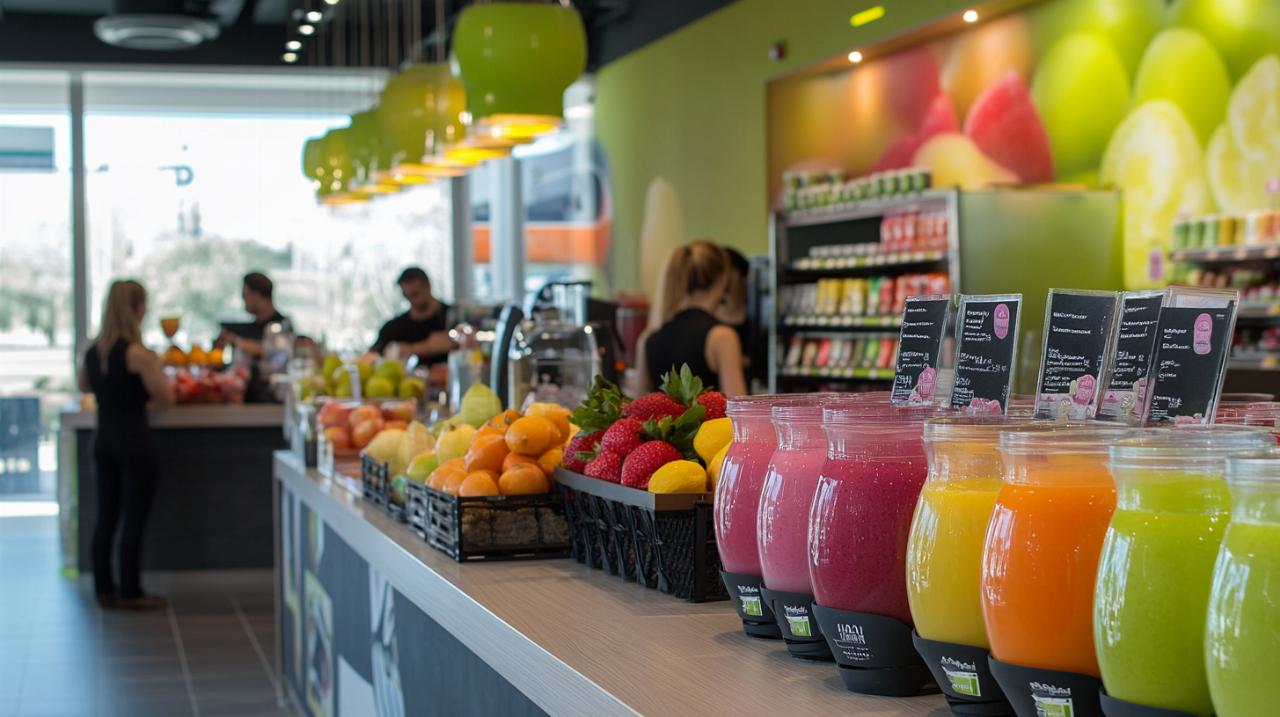 Gestión eficiente de franquicias de jugos y batidos mediante software de punto de venta